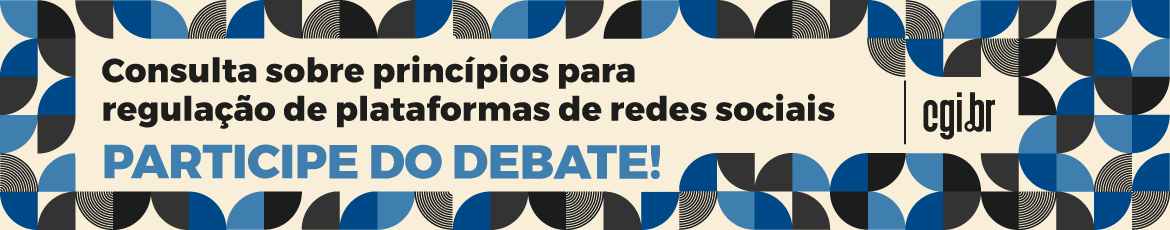 CONSULTA SOBRE PRINCÍPIOS PARA REGULAÇÃO DE PLATAFORMAS DE REDES SOCIAIS